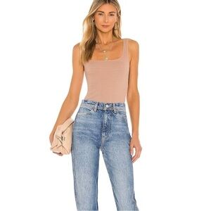 Free People Square One Seamless Cami Nude Size XS / S